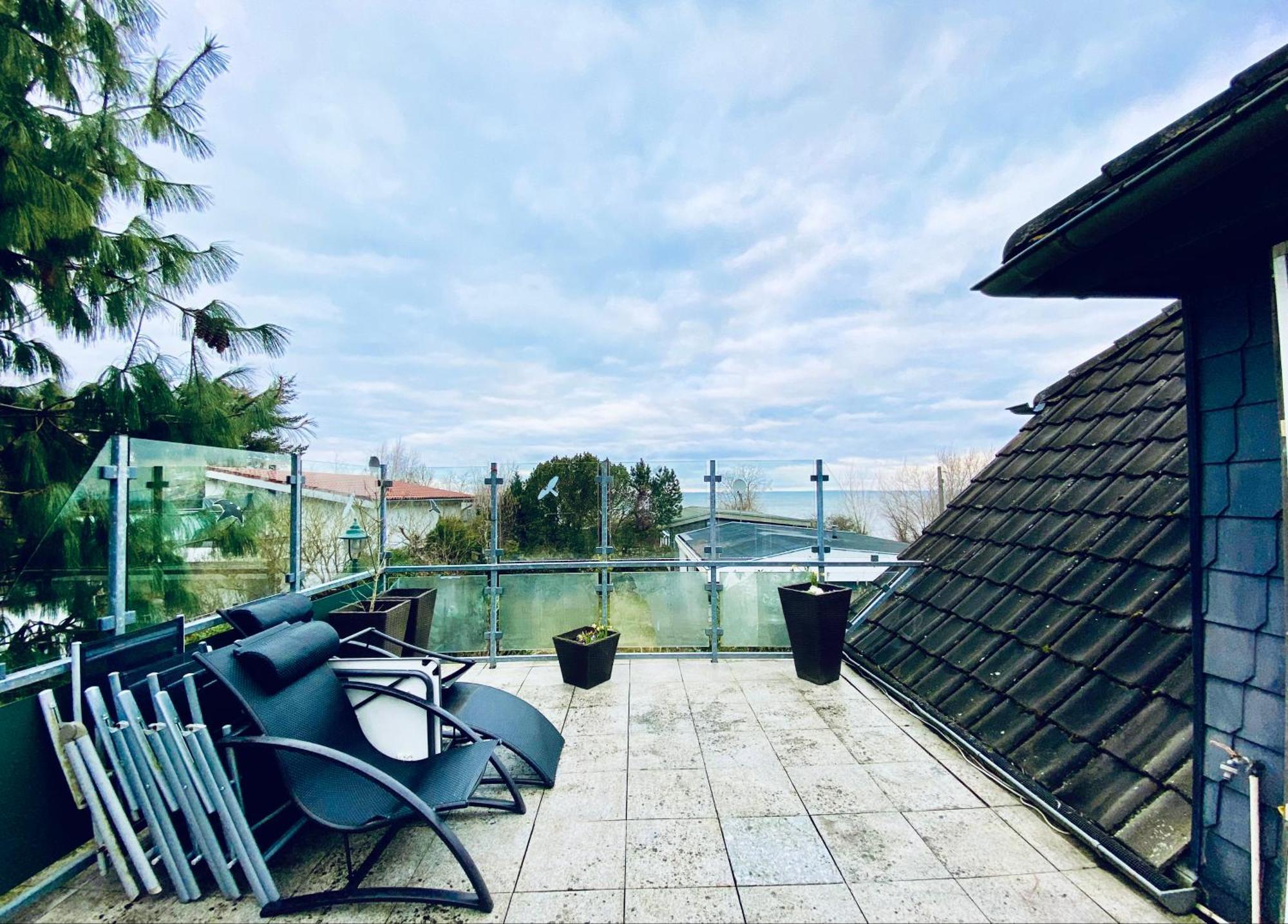 Ferienhaus Am Strand Loissin Exteriör bild