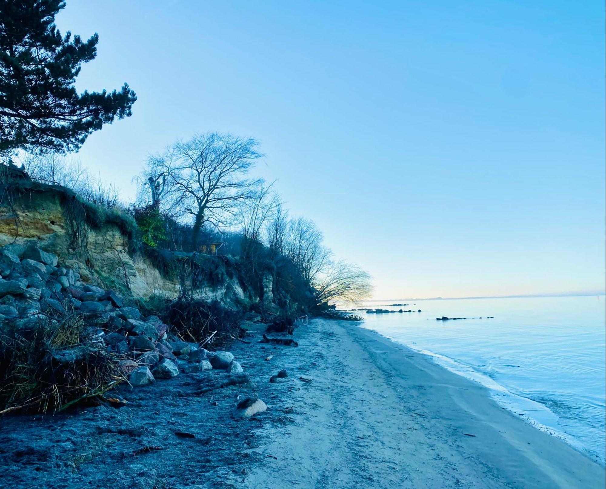 Ferienhaus Am Strand Loissin Exteriör bild